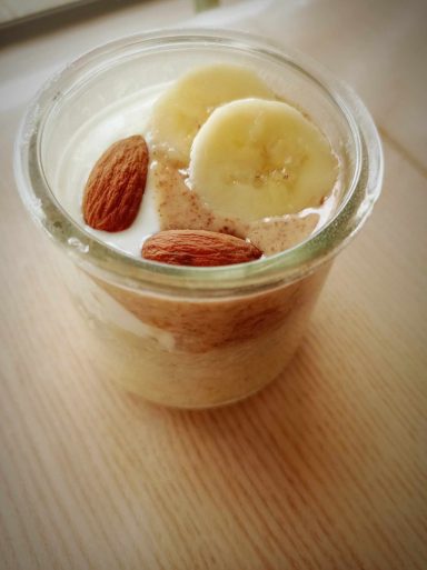 desserts aux bananes et amandes