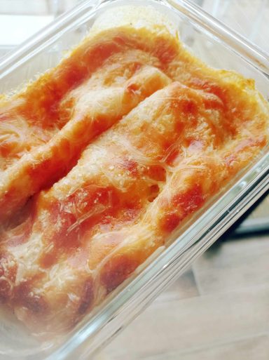 Pâtes fourrées à la patate douce et au fromage